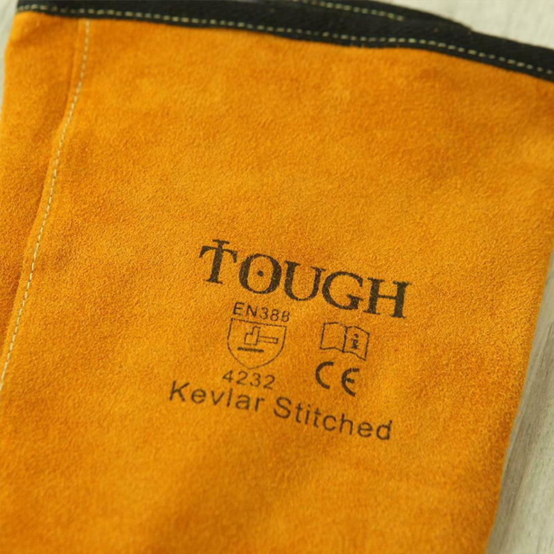 Cowhide Splash Protection Welder Foot Leggings Welder Work Foots Safety Cover