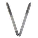 2pcs Straight Fluted Screw Thread Metric Plug Hand Tap Drill Hand M3*0.5m â„–#