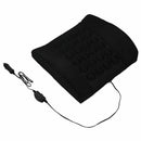 Car Back Lumbar Posture Support Electrical Massage Cushion Pillow 12V Van b
