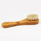 BLUE ZOO South Fin Bath & Shower Bamboo Face Brush With 100% White Boar Bri J6R2