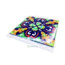 Retro Flowers Waterproof Tiles Stickers Bathroom Kitchen Wall Decals Home Decor