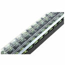 600V 15A 12 Positions Covered Screw Terminal Barrier Strip