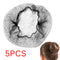 5PCs Women Ballet Dance Skating Snoods Hair Net Bun Cover Black Nylon Sexy  Z