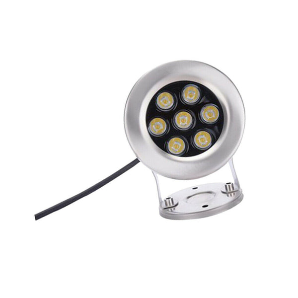 7W LED Flood Light Outdoor Underwater Spot Light Pond Lamp Warm White
