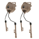 Rail Adapter Attachment Kit for MICH FAST Rails Adapter Set Tan
