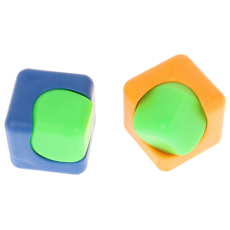 1PC Magic Plastic Spinner Finger Relieve Stress Toys Detachable Hand Spinn%!