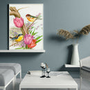 5D DIY Full Drill Diamond Painting Happy Bird Cross Stitch Craft (B883)