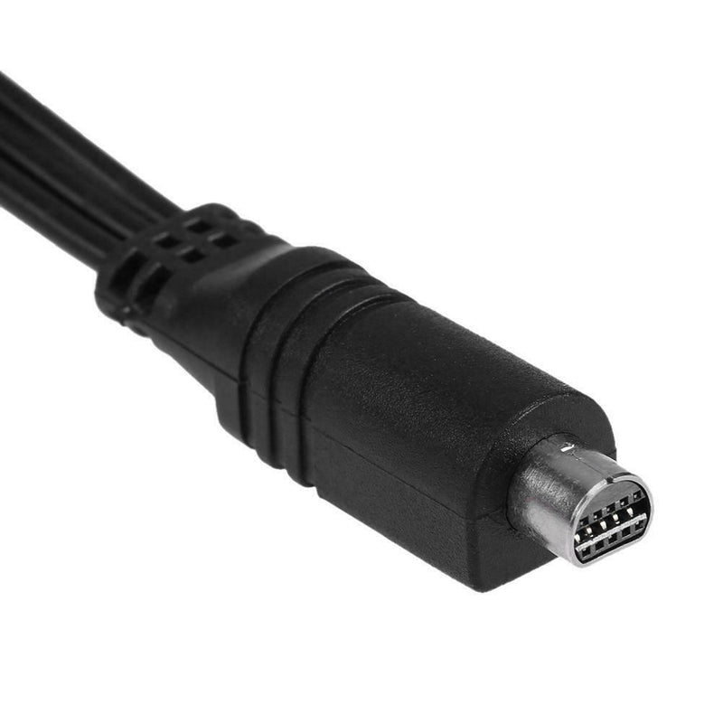 1.2m VMC-15FS A/V RCA to 10Pin Sony Port Adapter Cable for Sony Camera