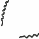 Women's Wear Plastic Black Wavy Hair Tire Hair Band