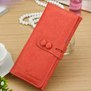 New women wallet soft PU leather hasp purse clutch wallets lady coin purses G3V4
