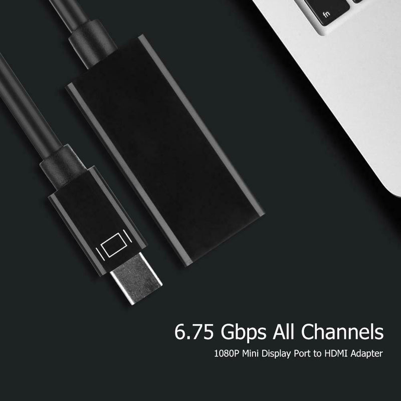 1080P Mini Display Port to HDMI Adapter Cable Connector for MacBook