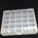 Bobbin storage box for 25 bobbins 806 for sewing machine (without bobbins)