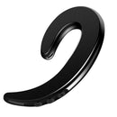 Y-12 Wireless Bluetooth Earphone Bone Conduction Earhook Headphone (Black)