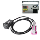 Car Aux-in RNS-E Navigation AUX Button Audio Adapter Kit 32Pin Plug for Audi New
