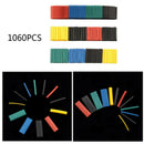 1060x 2:1 Polyolefin Heat Shrink Tubing Tube Sleeve Wrap Wire Assortment 12 Size
