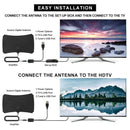 Newest 1080P HDTV Antenna 4K HD Antenna Digital TV Signal Aerial Antennas Indoor