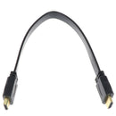 1 X 30cm HDMI Male to Male Plug Flat Cable Cord for Audio Video HDTV TV Gz JClj