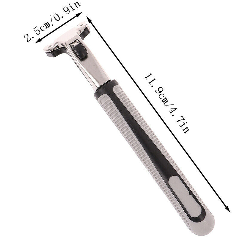 Manual Double-edged Razor Handle Anti-skid Beard Replacement Bracket Shaving Gw