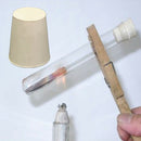 10 PCS Laboratory Solid Rubber Plug Stoppers Bungs Flask Tapered Tube Plugs