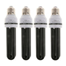 4x UV Fluorescent Blacklight Glowing Bulb Party Event Light Money Detector E27 -