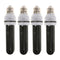4x UV Fluorescent Blacklight Glowing Bulb Party Event Light Money Detector E27 -