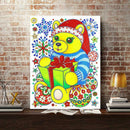 5D DIY Special Shaped Diamond Painting Bear Cross Stitch Mosaic Kits Decor