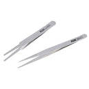6Pcs all purpose precision tweezer set stainless steel anti static tool ki Ew