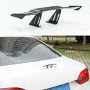 6.7" Mini Universal Spoiler Auto Car Tail Decoration Carbon Fi Wing J5D0 Sp G3O8