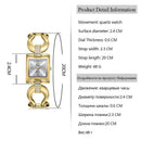 Lvpai Women's Watch Crystal Diamond Bracelet Stainless Steel Quartz Wrist Watch