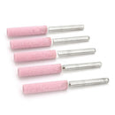 5Pcs Chainsaw Sharpener Burr Grinding Stone File 3/16" Chain Saw Sharpening Set