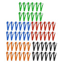 24Pcs Eyeglass Microfiber Spectacles Cleaner Soft Brush Cleaning Tool Blue