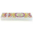 DIY Mandala Special Shaped Diamond Painting 2 Grids Students Pencil Case
