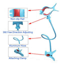 Hands-free Adjustable Bottle Clip Holder on Baby Strollers Bed for Dad Mumy