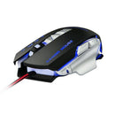 2X(G810 Gaming Mouse Usb Wired Optical Game Mouse 3200 Dpi Adjustable 8 But
