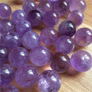 USA!Amethyst Quartz Sphere Big Pretty Crystal Ball Healing Purple Natural Stone