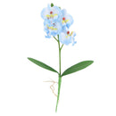 artificial orchid plant potted - 33cm silk flowers wedding decor Blue