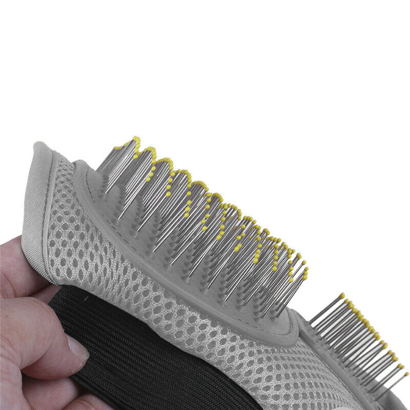 Pet Dog Cat Glove Comb Relax Muscles Massage Bath Cleaning Brush Puppy Kitt