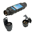 7 & 13PIN SOCKET CAR VAN TRAILER TOWING LIGHT WIRING CIRCUIT TESTER FULL SET