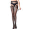 5 Pieces Suspender Socks Garter Thigh High Stockings for Women