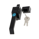 Over-Center Lever Latch with Keys, Door Latch for Southco A7-10-301-20 - Black