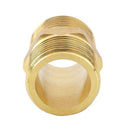 Brass 3/4 inch PT to 3/4 inch PT Male Thread Hex Nipple Piping Quick