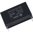 Black 12uF Generator Capacitor Generator CBB61 12uF 50/60Hz 350VAC Fan Motor -OZ