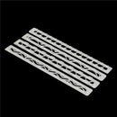 4X Geometry plastic fondant cookies cutter cake decorating tools fondant mold JR