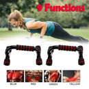 1 Pair I-shaped Push Up Bars Stand Foam Handles for Chest Fitness Exerc B5O2