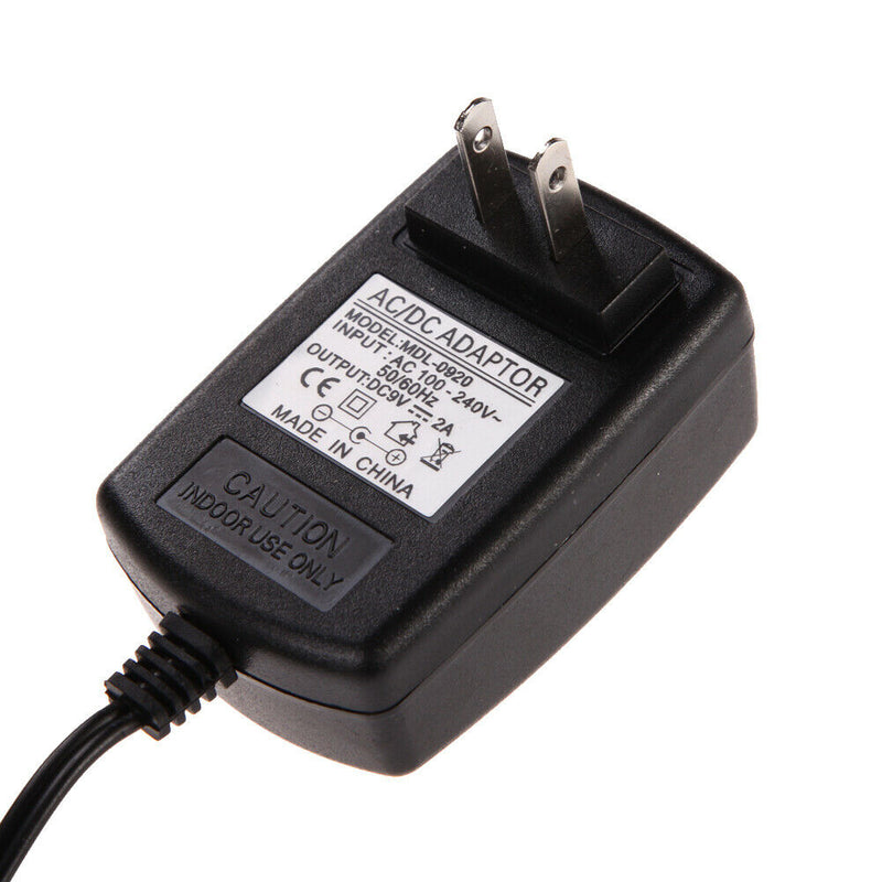 AC 100-240V Converter Adapter DC 5.5 x 2.5MM 9V 2A 2000mA Charger