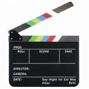 Dry Erase Director's Film Movie Clapboard Cut Action Scene Clapper Board Sl X2X9