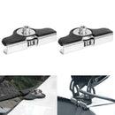 2x Offroad LED Light Bar Mounting Brackets Hood Work Light Clamp Holder A