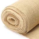 30x275cm Natural Brown Burlap Lace Hessian Table Runner Wedding Party Decor lj