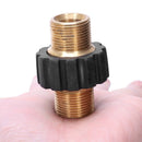 Pressure Washer Hose Quick Connector, M22 Metric Male Thread Fitting, TWIS3