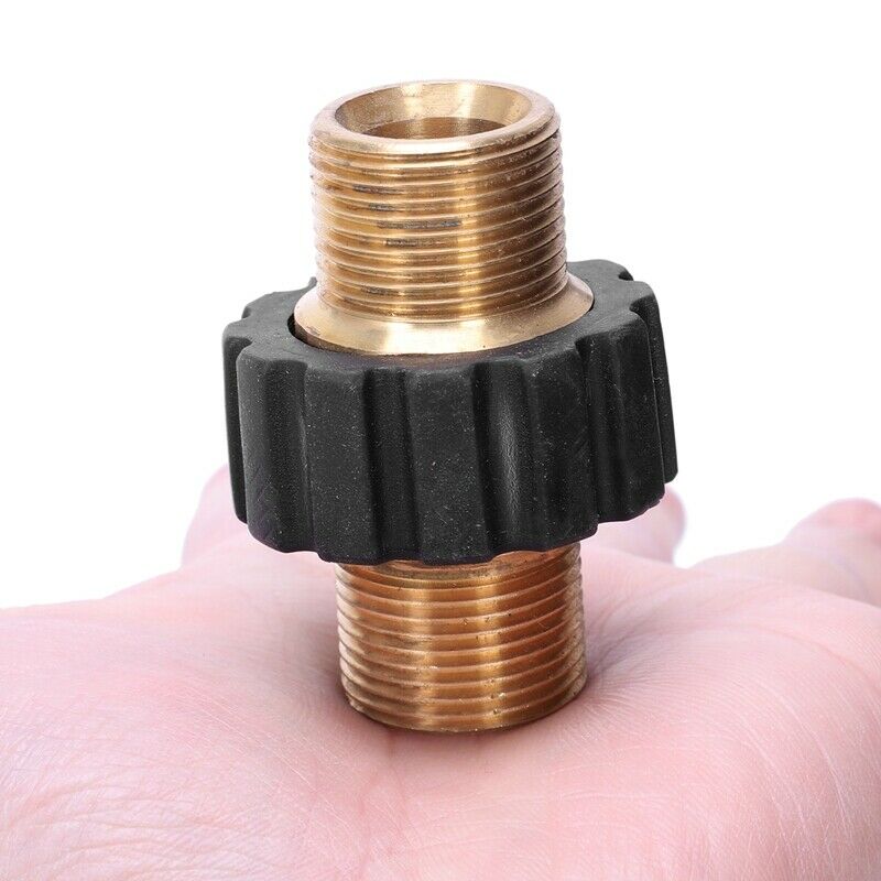 Pressure Washer Hose Quick Connector, M22 Metric Male Thread Fitting, TWIS3